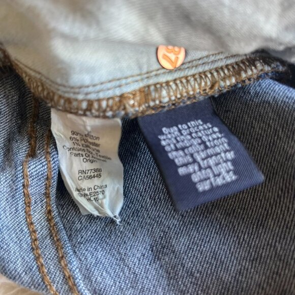 Madewell Skinny Jeans Blue Dark Wash Size 28. Excellent Used Condition. - Picture 7 of 7